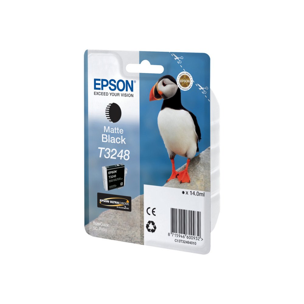 EPSON Epson T3248 - mattsvart - original - bläckpatron