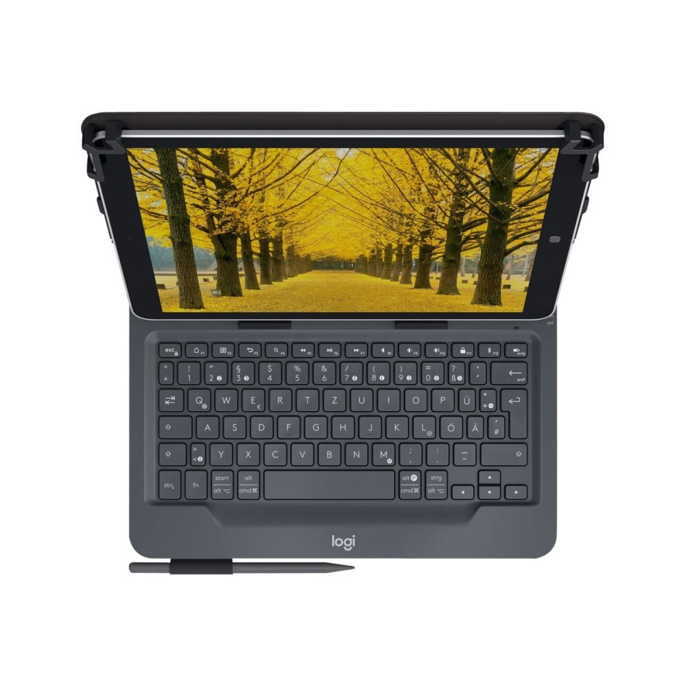 Logitech Logitech Universal - tangentbord och foliefodral - QWERTZ - tysk Inmatningsenhet