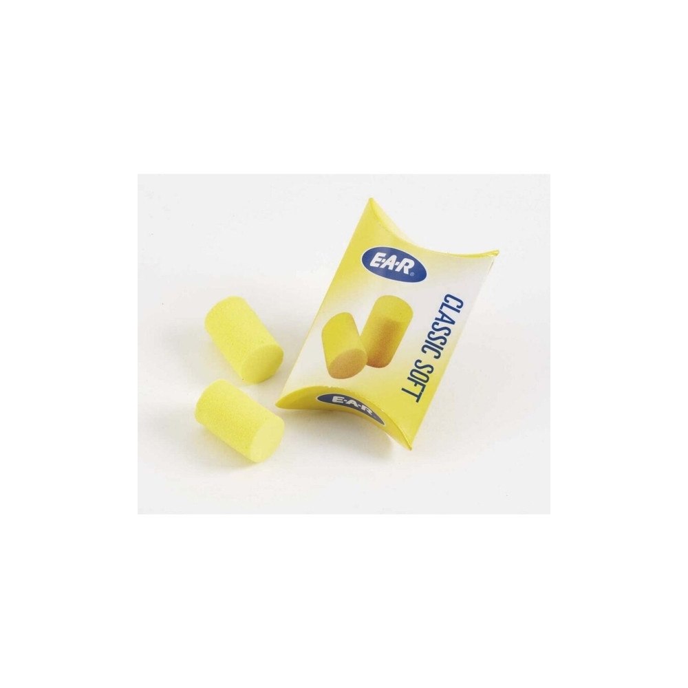 3M 3M PP-01-002, Återanvändbara öronproppar, Gul, 28 dB, PVC, L...