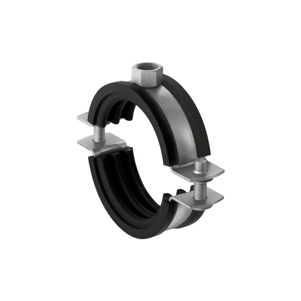 Fischer Fischer 560609, Rörklammer, Svart, Rostfritt stål, 159