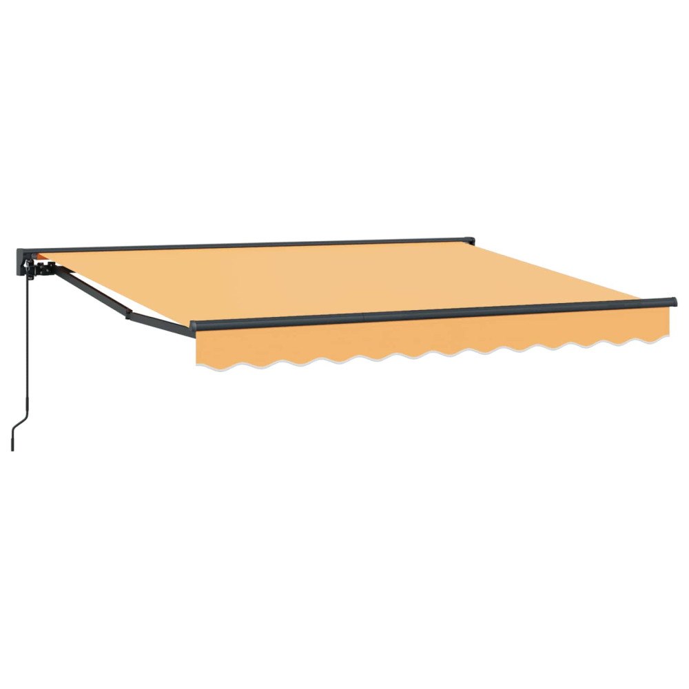 vidaXL Manuell Utdragbar Markis Sand 4,5 × 3,5 m