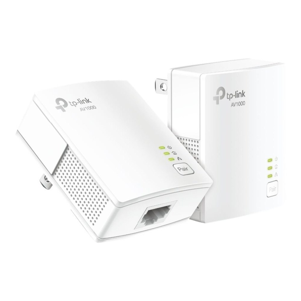 TP-LINK Technologies TP-Link TL-PA7017 KIT - V4 - Starter Kit - PowerLine adaptersats - vägginsticksbar