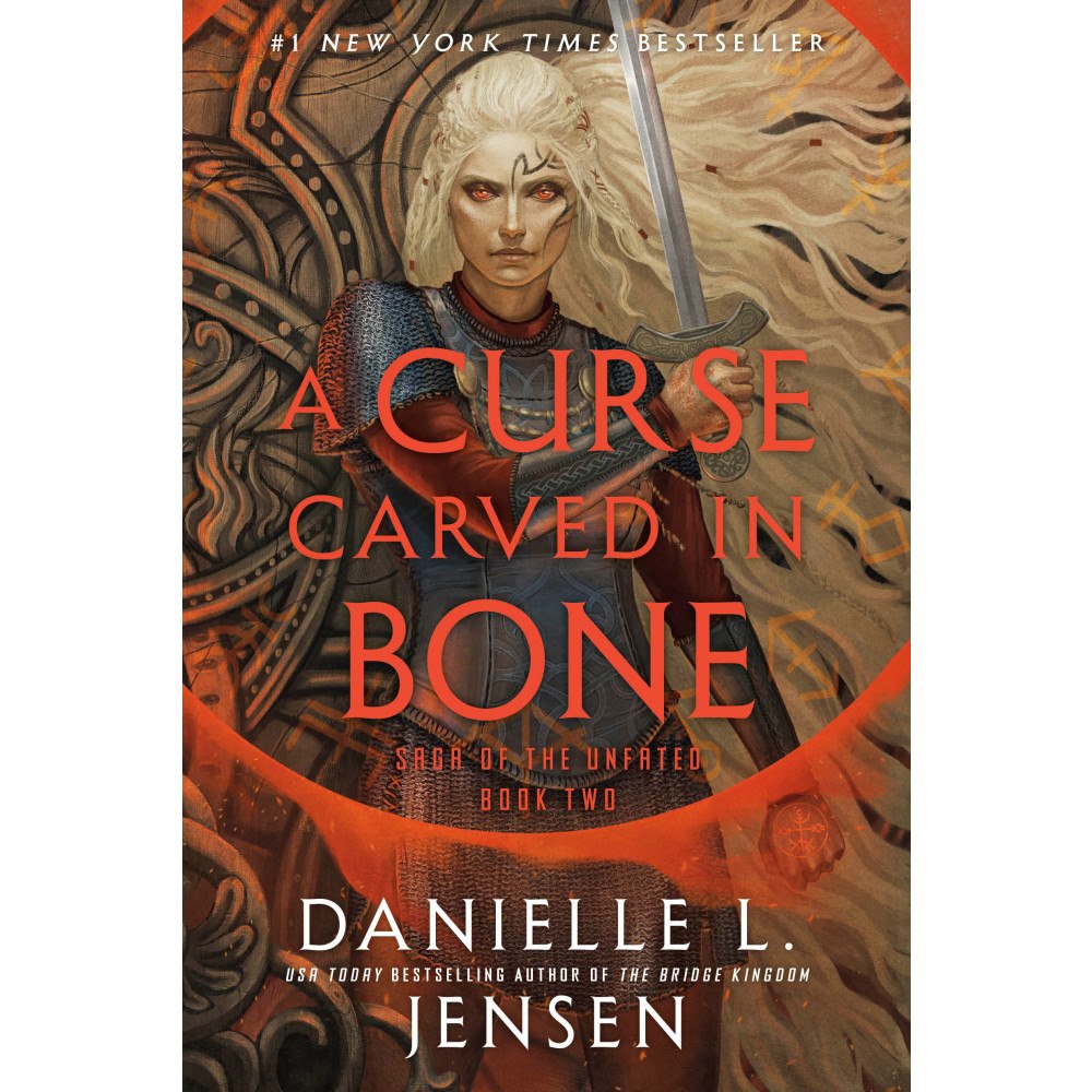 Danielle L. Jensen A Curse Carved in Bone: Book Two of the Saga of the Unfated (häftad, eng)