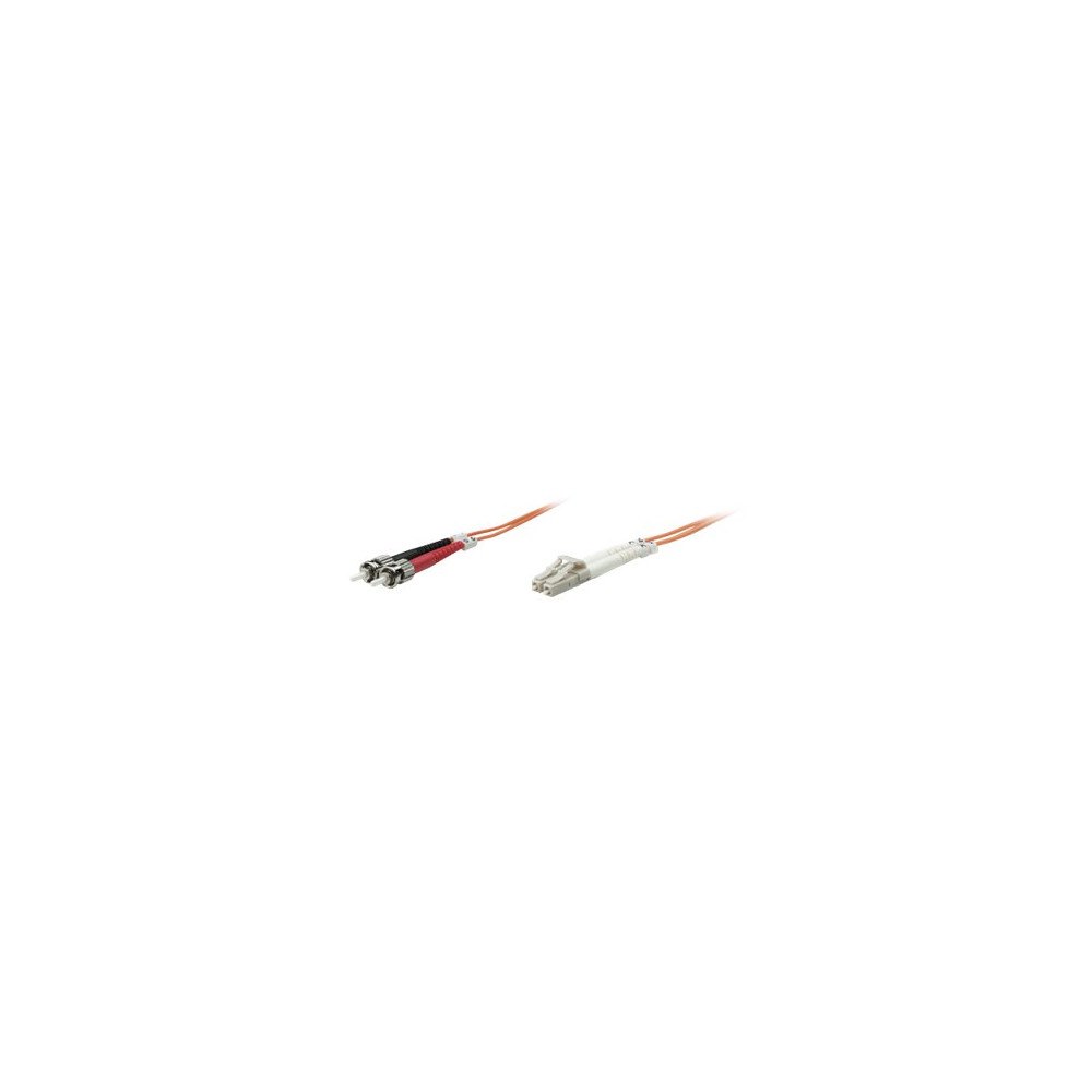intellinet Intellinet Fiber Optic Patch Cable, OM2, LC/ST, 3m, Orange, Duplex, Multimode, 50/125 µm, LSZH, Fibre, Lifetime Warranty...