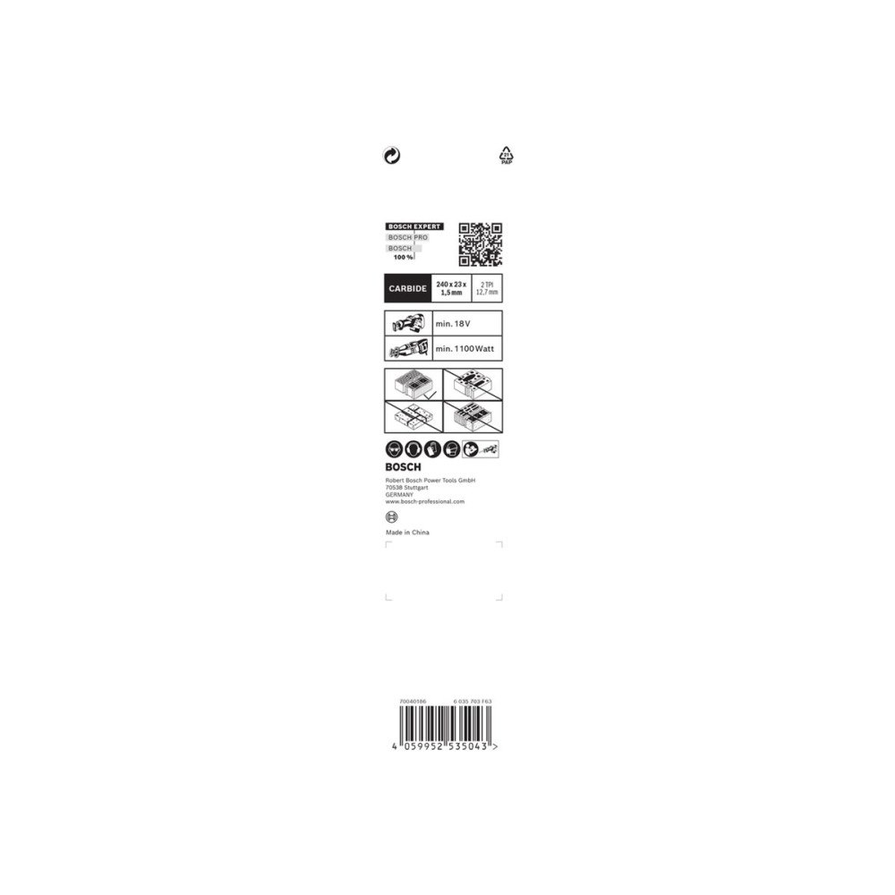 Bosch Powertools Bosch Expert MultiConstruction HEX-9