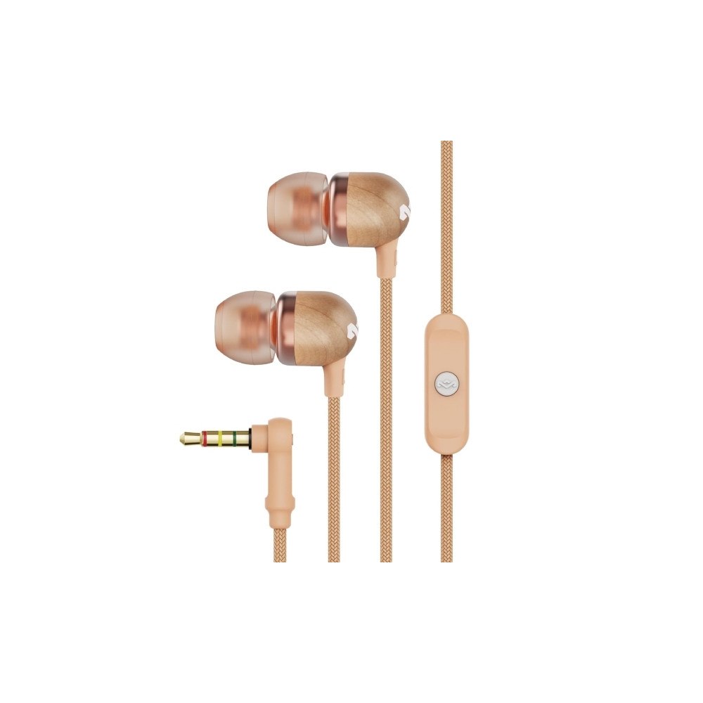 Marley House of Marley Smile Jamaica - hörlurar med mikrofon - 3,5 mm kontakt