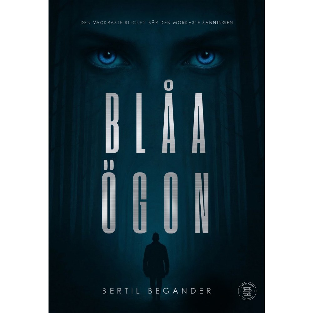 Bertil Begander Blåa ögon (bok, danskt band)