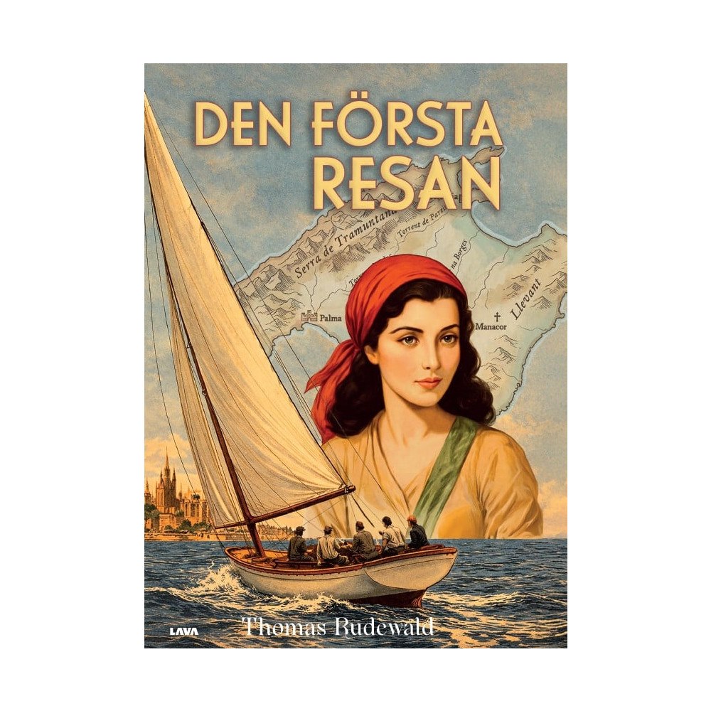 Thomas Rudewald Den första resan (bok, danskt band)