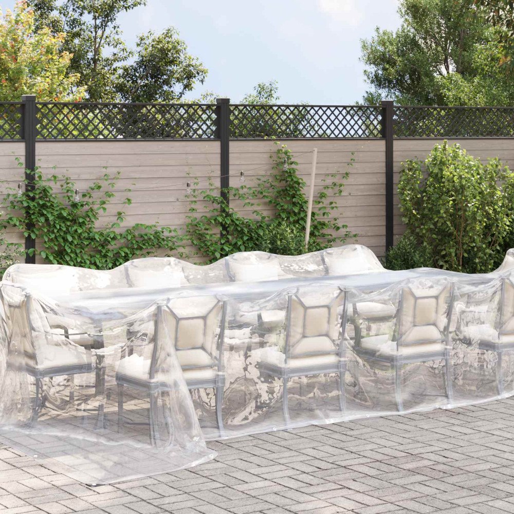 vidaXL Tarp Transparent 7 x 5 m PE