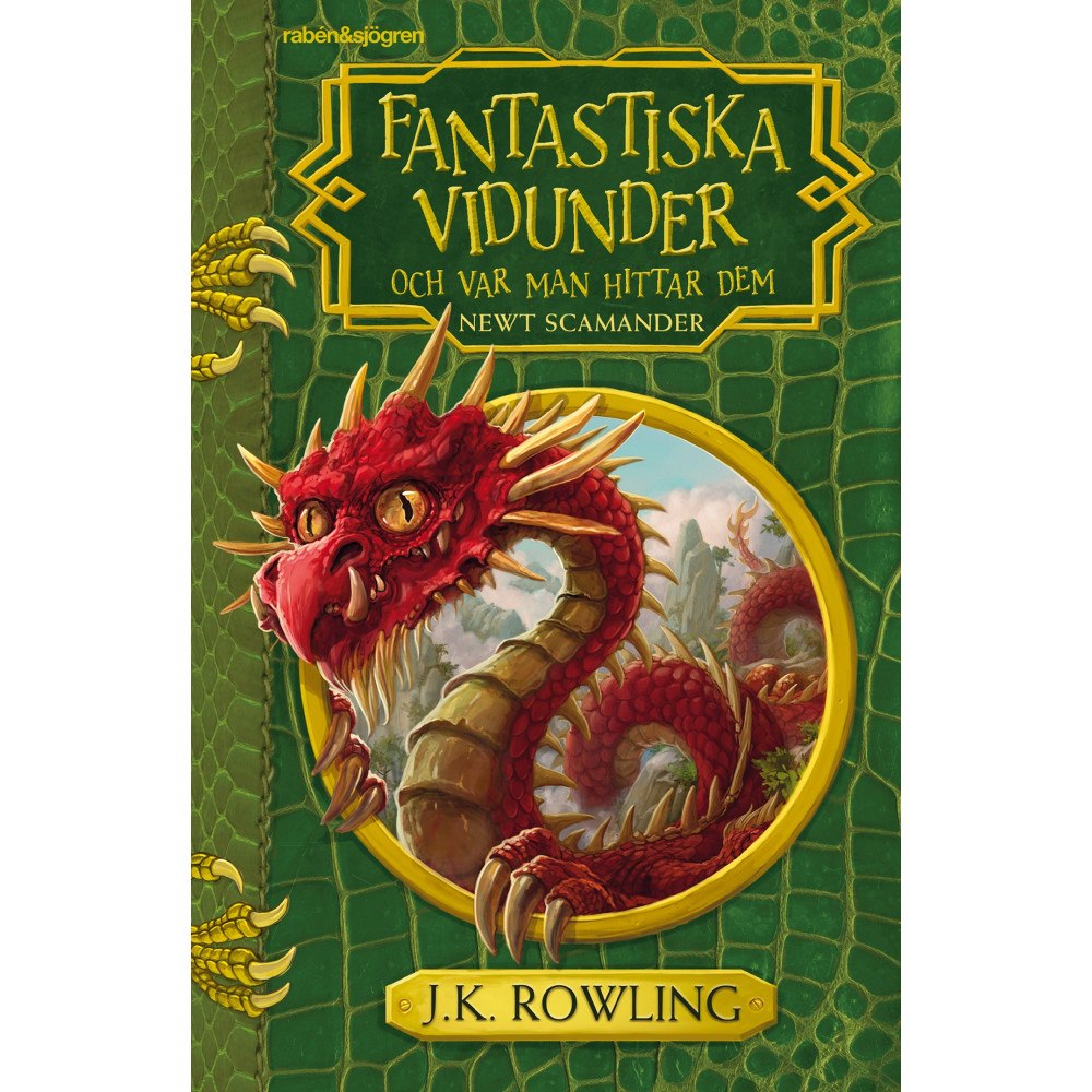 J. K. Rowling Fantastiska vidunder och var man hittar dem (bok, kartonnage)