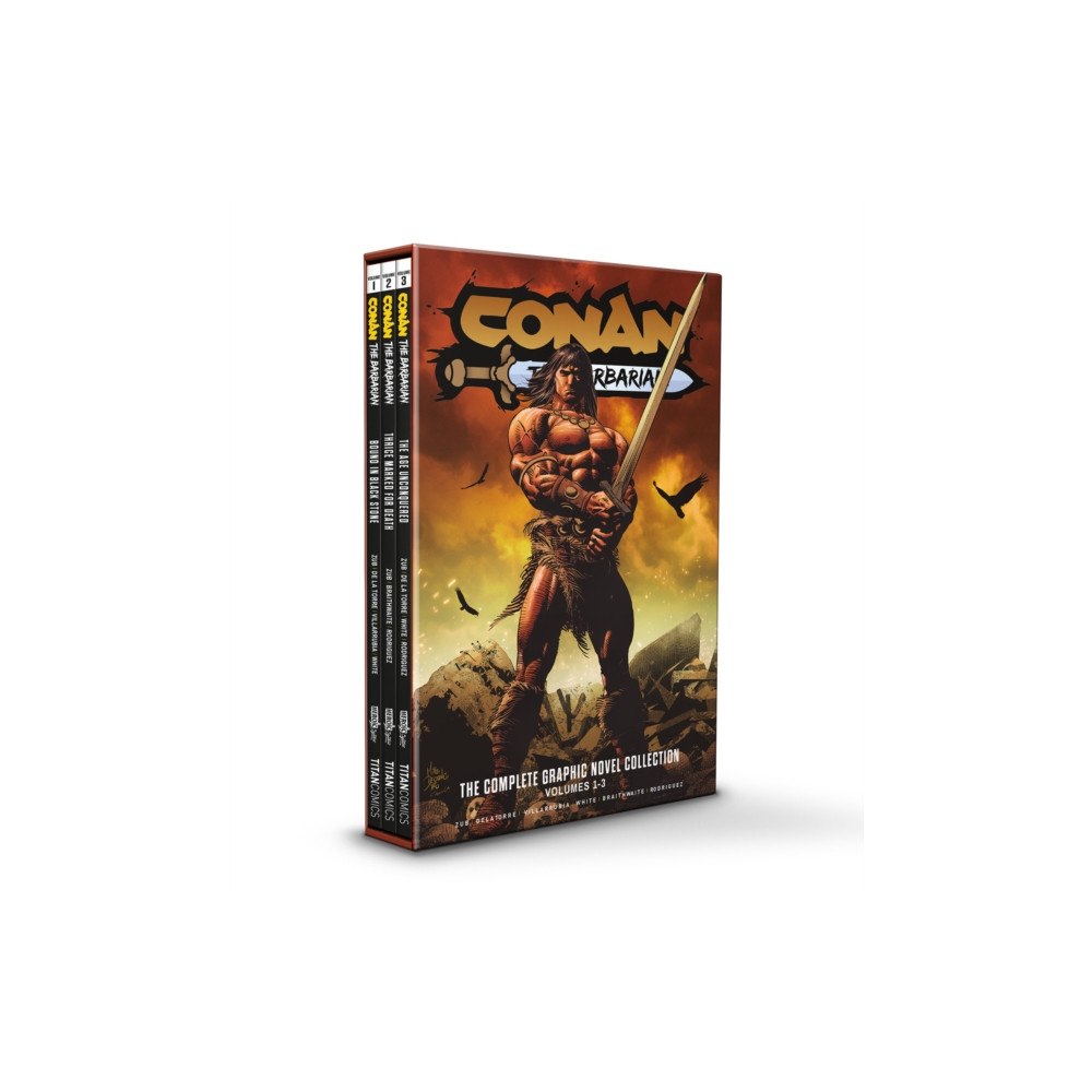 Titan Books Ltd Conan the Barbarian 1-3 Slipcase Set (häftad, eng)