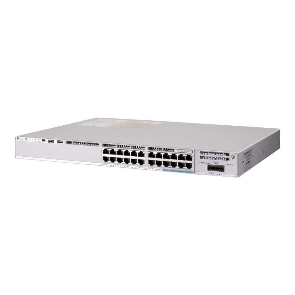 Cisco Systems Cisco Catalyst 9200 - Network Essentials - switch - 24 portar - Administrerad - rackmonterbar