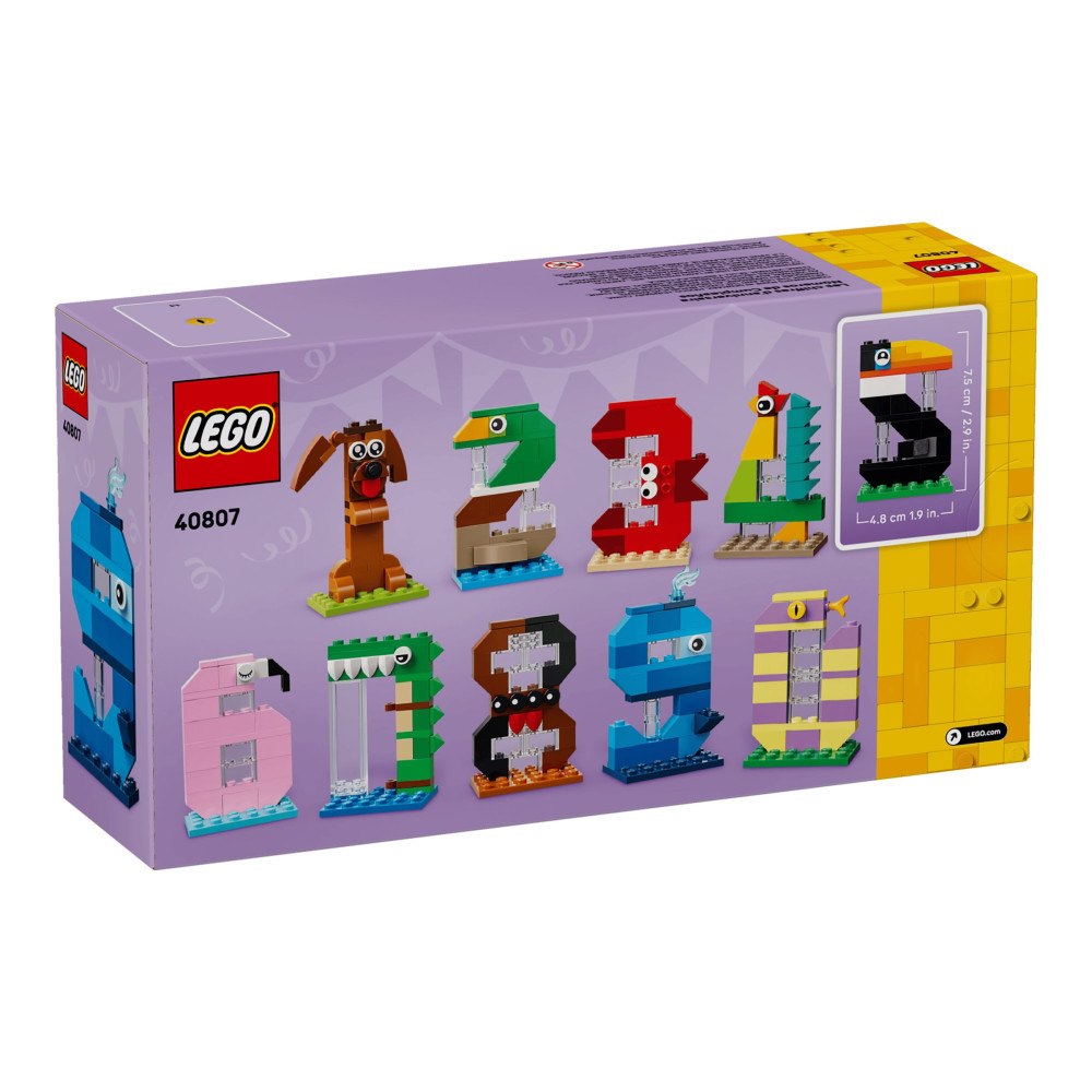 LEGO LEGO 40807 - Födelsedagsnummer - byggsats