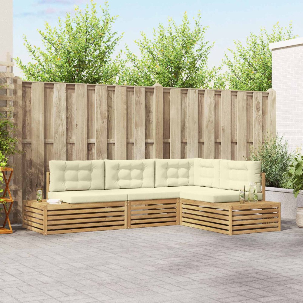 vidaXL Soffgrupper 5 Stycke 277,5 x 198,5 x 73 cm