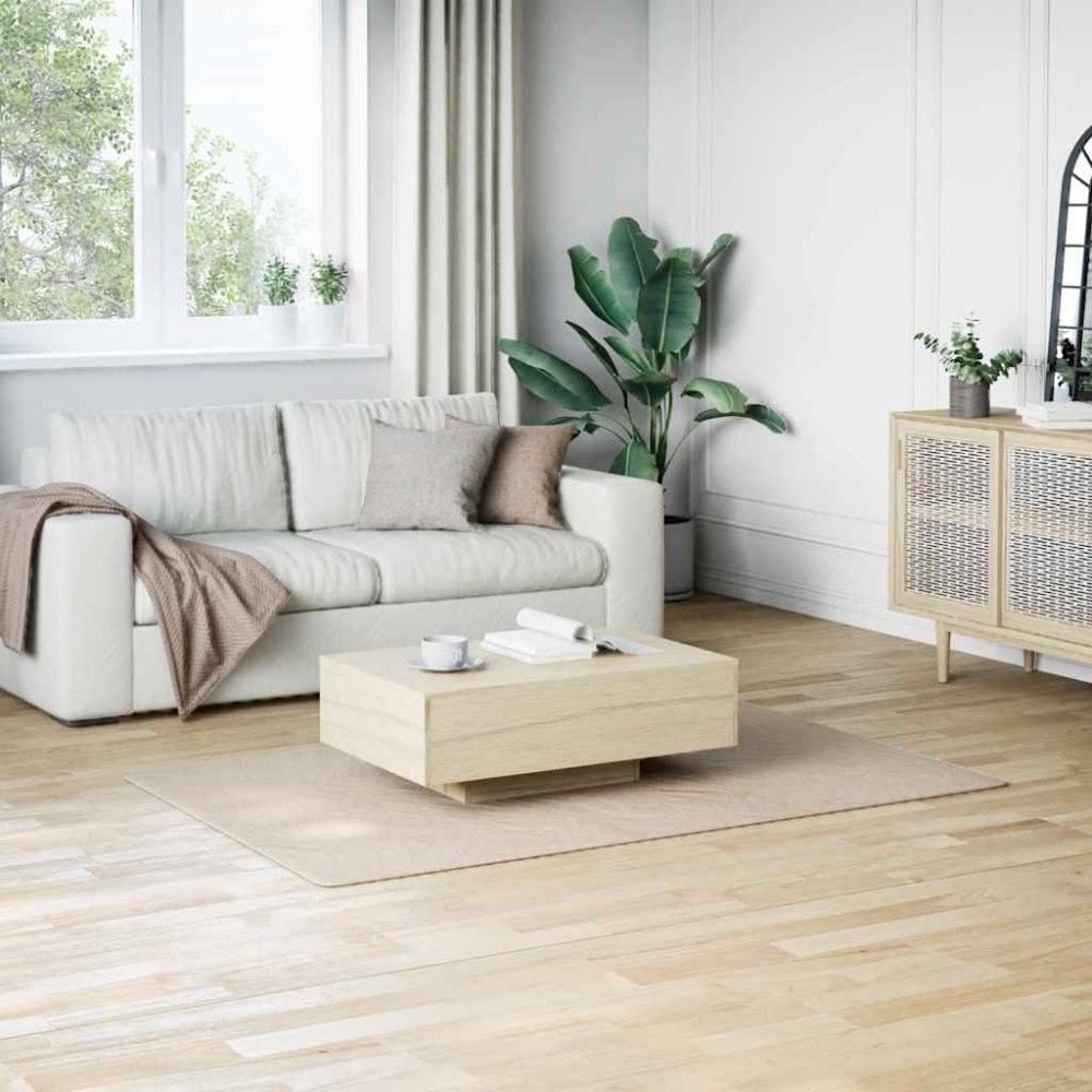 vidaXL Shaggy-matta beige 120x183 cm polyester