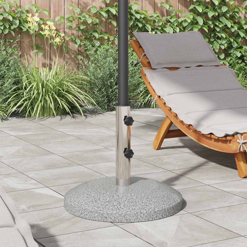 vidaXL Parasolbas för 40-50 mm stolpe 26.45 kg Grå for 40-50 mm Pole