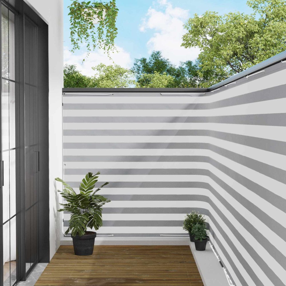 vidaXL Balkongskärm 150 x 700 cm Tyg med PU-beläggning