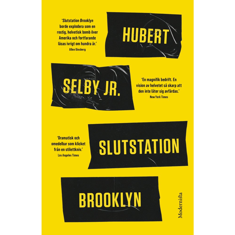 Hubert Selby Jr Slutstation Brooklyn (inbunden)