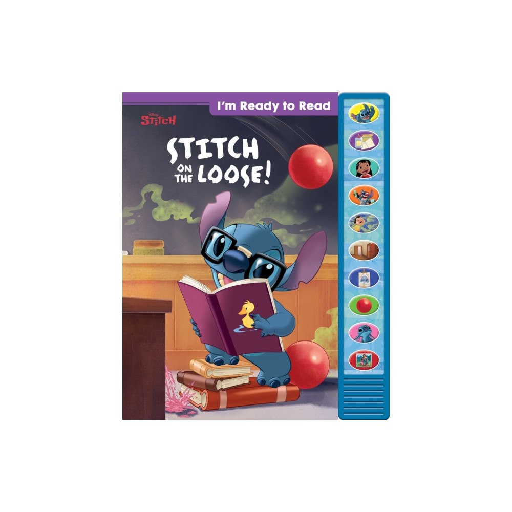 Phoenix International Publications, Incorporated Disney Stitch: I’m Ready To Read Stitch on the Loose! Sound Book (inbunden, eng)