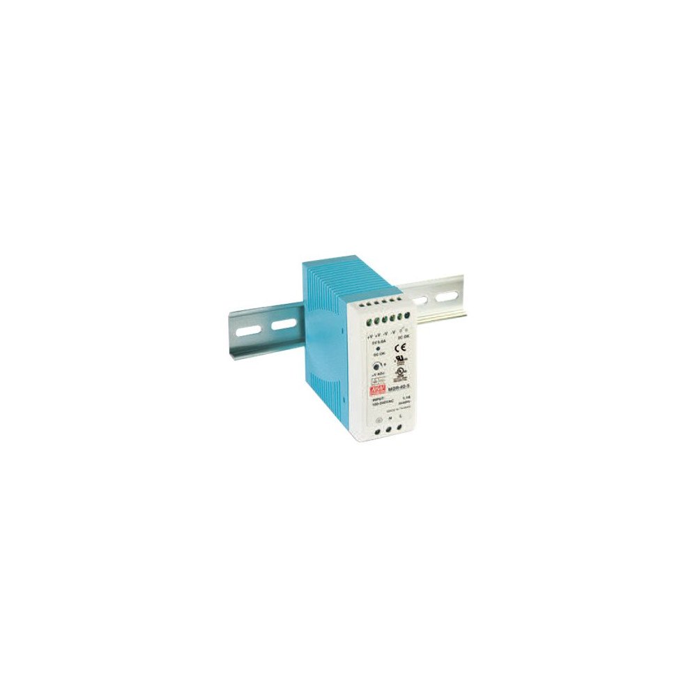 Mean Well Mean Well MDR-40 series MDR-40-24 - nätaggregat - 40.8 Watt
