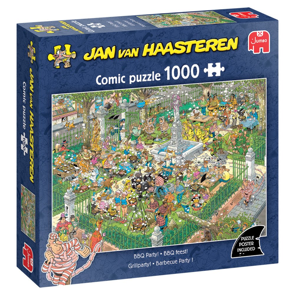Jumbo Jan van Haasteren Pussel - BBQ Party 1 000 bitar