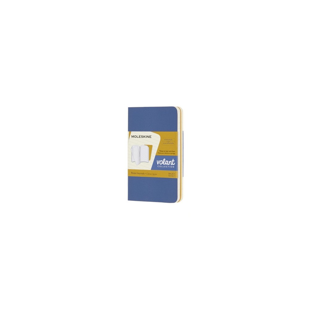 Moleskine Moleskine set med 2 anteckningsböcker MOLESKINE Volant XS 6,...