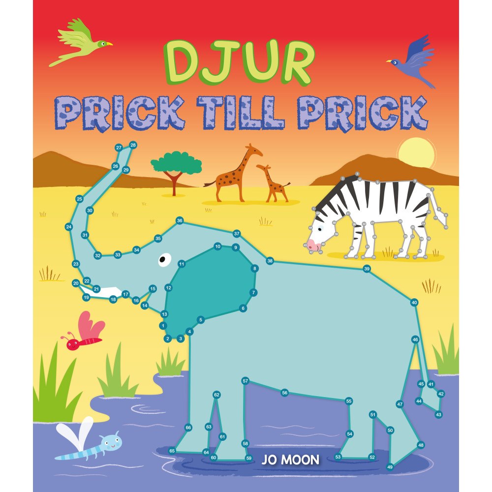 Barthelson Förlag Prick till prick. Djur (häftad)