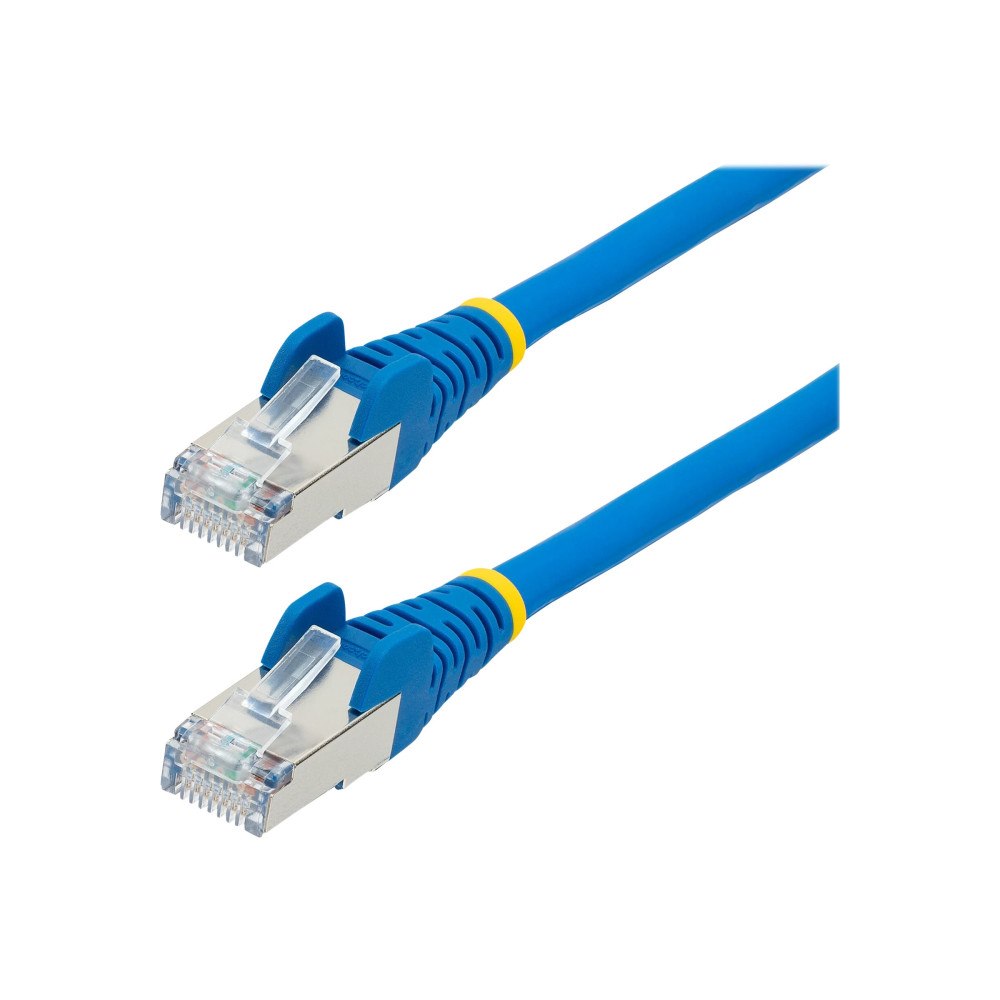 StarTech.com StarTech.com 5m CAT6a Ethernet Cable - Blue - Low Smoke Zero Halogen (LSZH) - 10GbE 500MHz 100W PoE++ Snagless RJ-45 w/S...