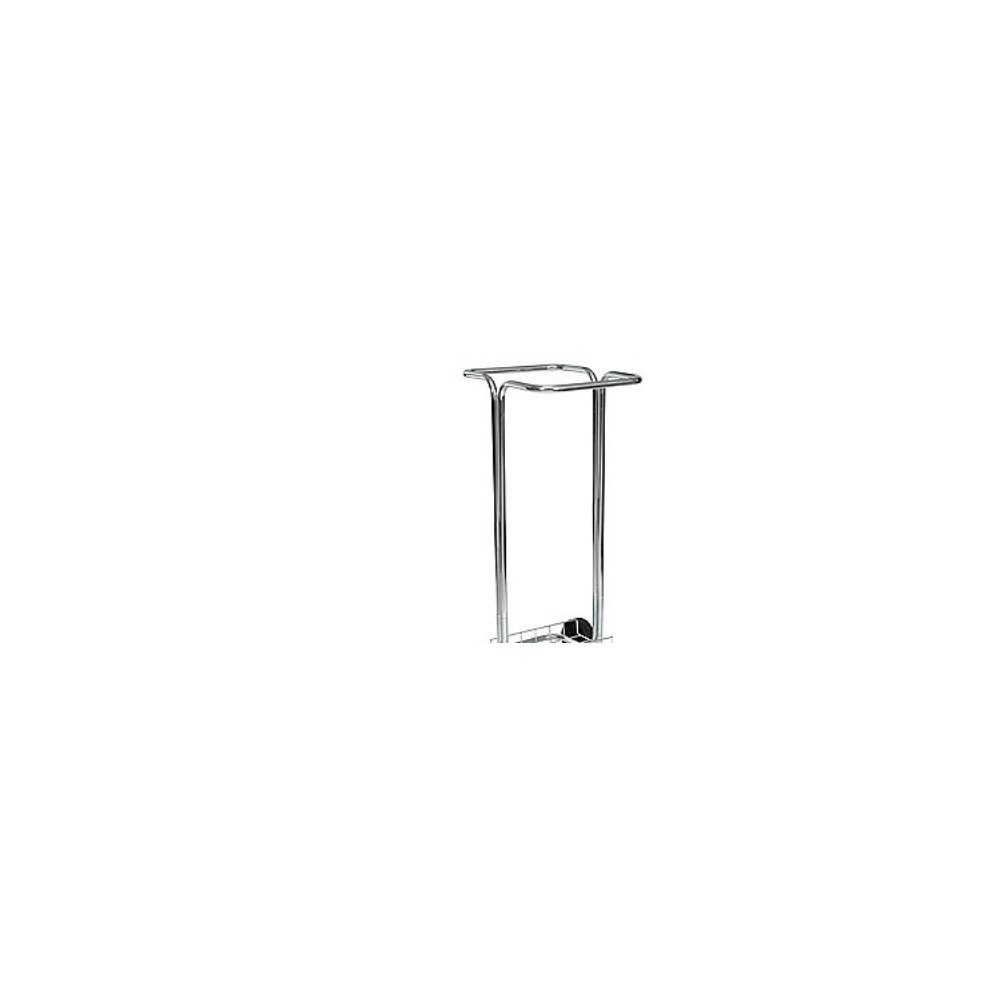 Antalis Soptunna med hjul 100 L – galvaniserat stål, 93,5x44x42 cm f...