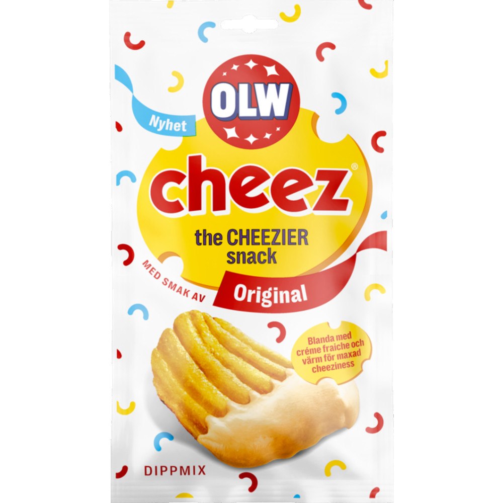 Olw Cheez Original Dippmix 23g
