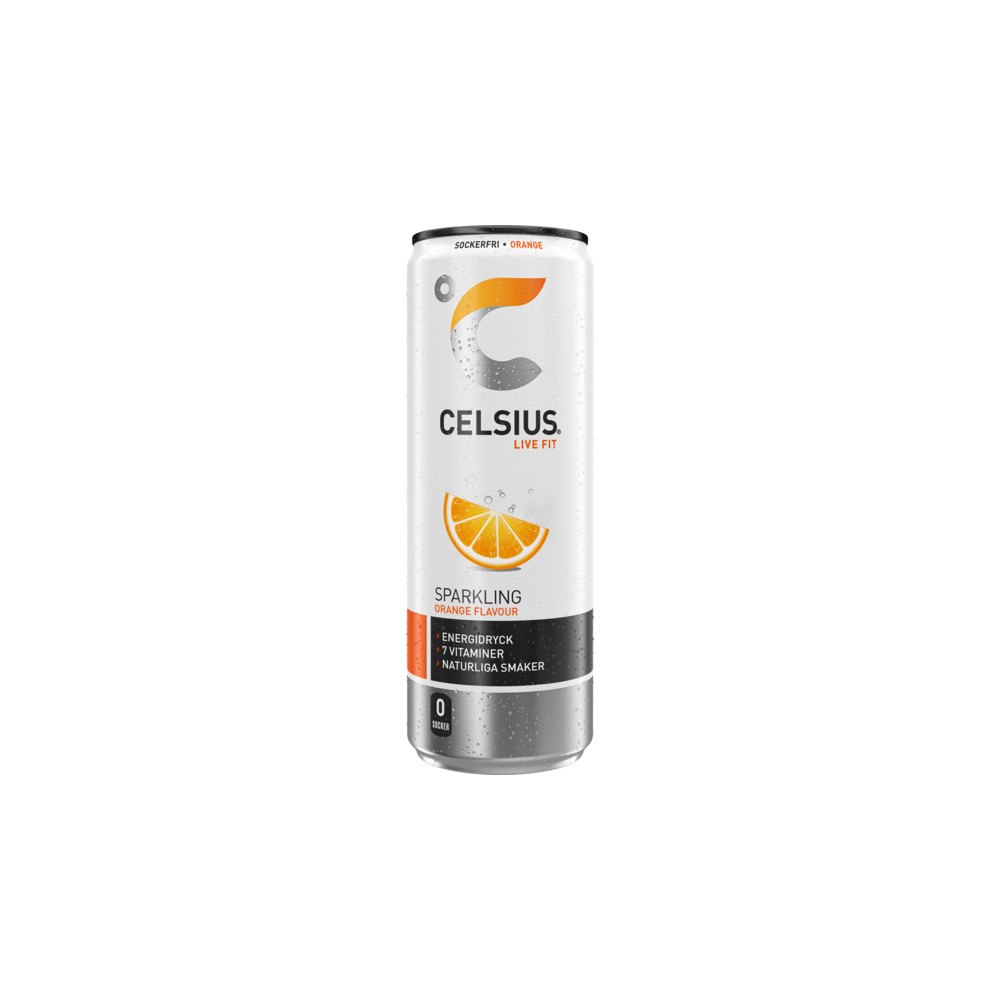 Celsius Celsius Orange Energidryck 35,5cl
