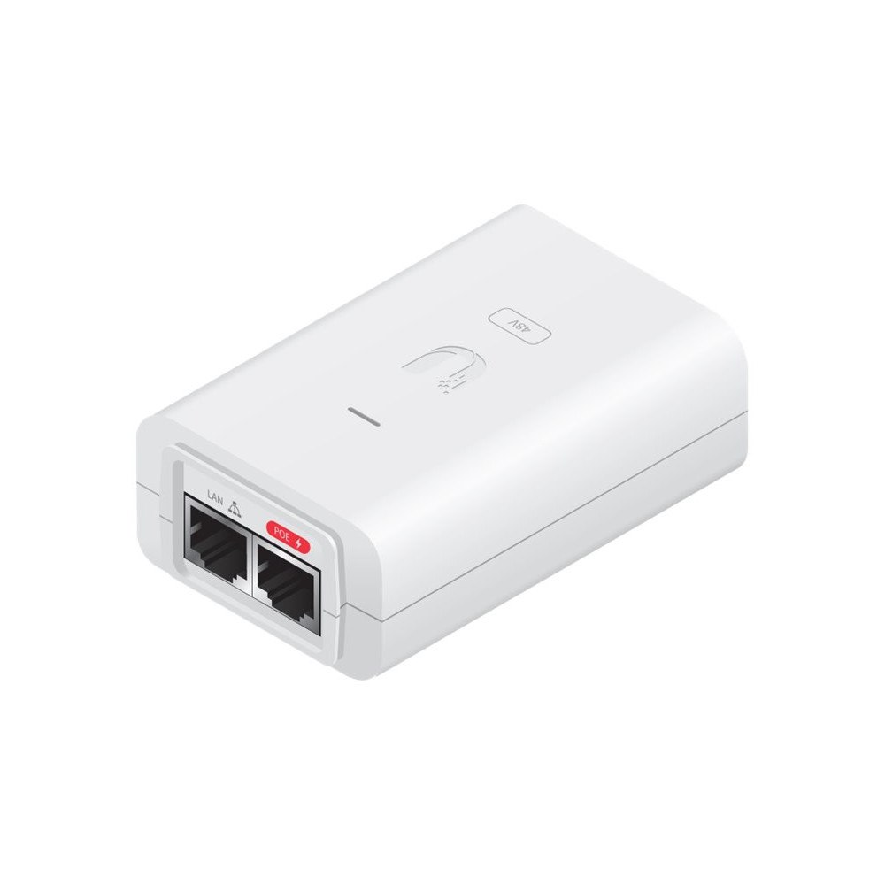 Ubiquiti Ubiquiti Networks PoE-48-24W-WH - strömtillförsel - 24 Watt