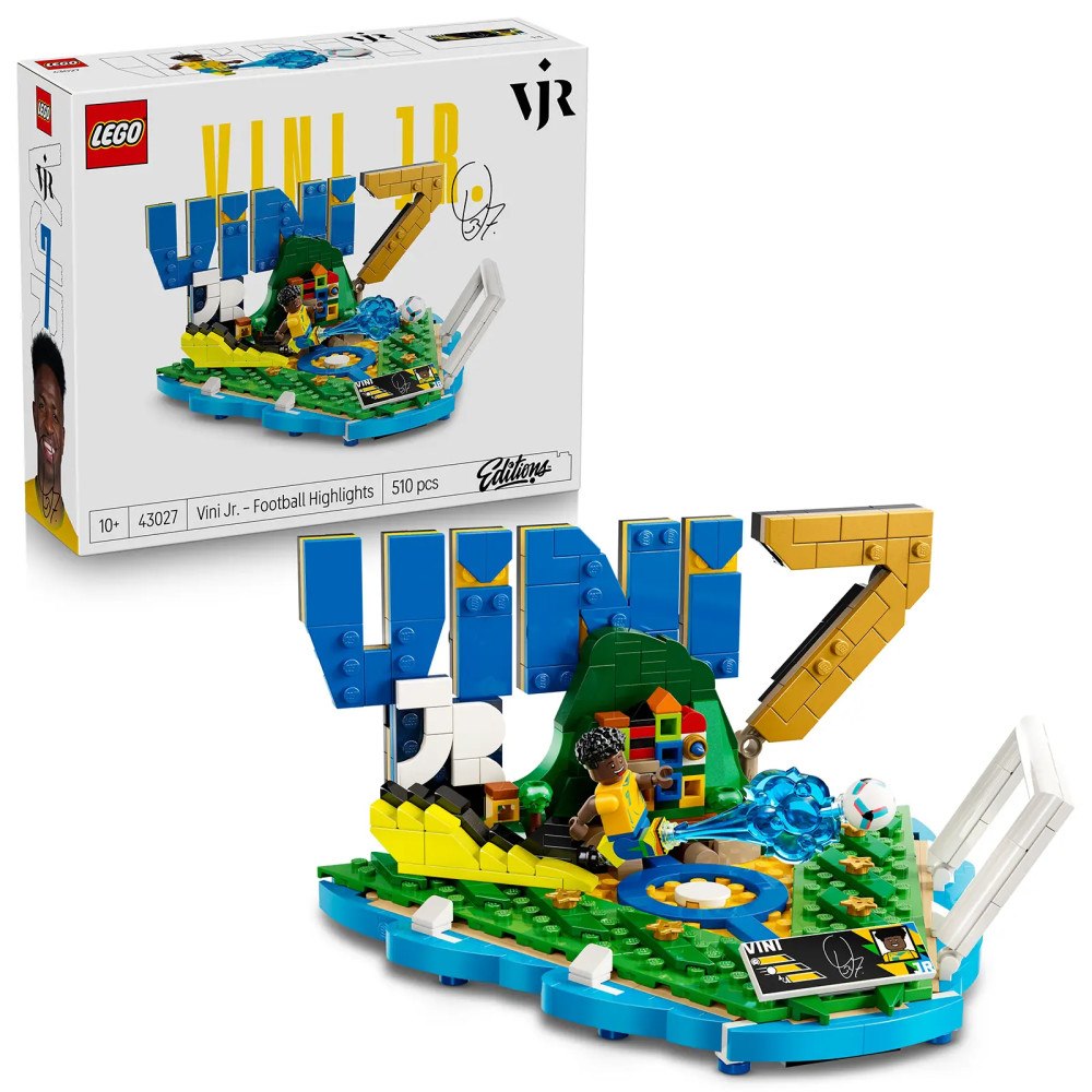 LEGO® LEGO® Editions 43027 Vini Jr. – Hvězdné momenty fotbalu