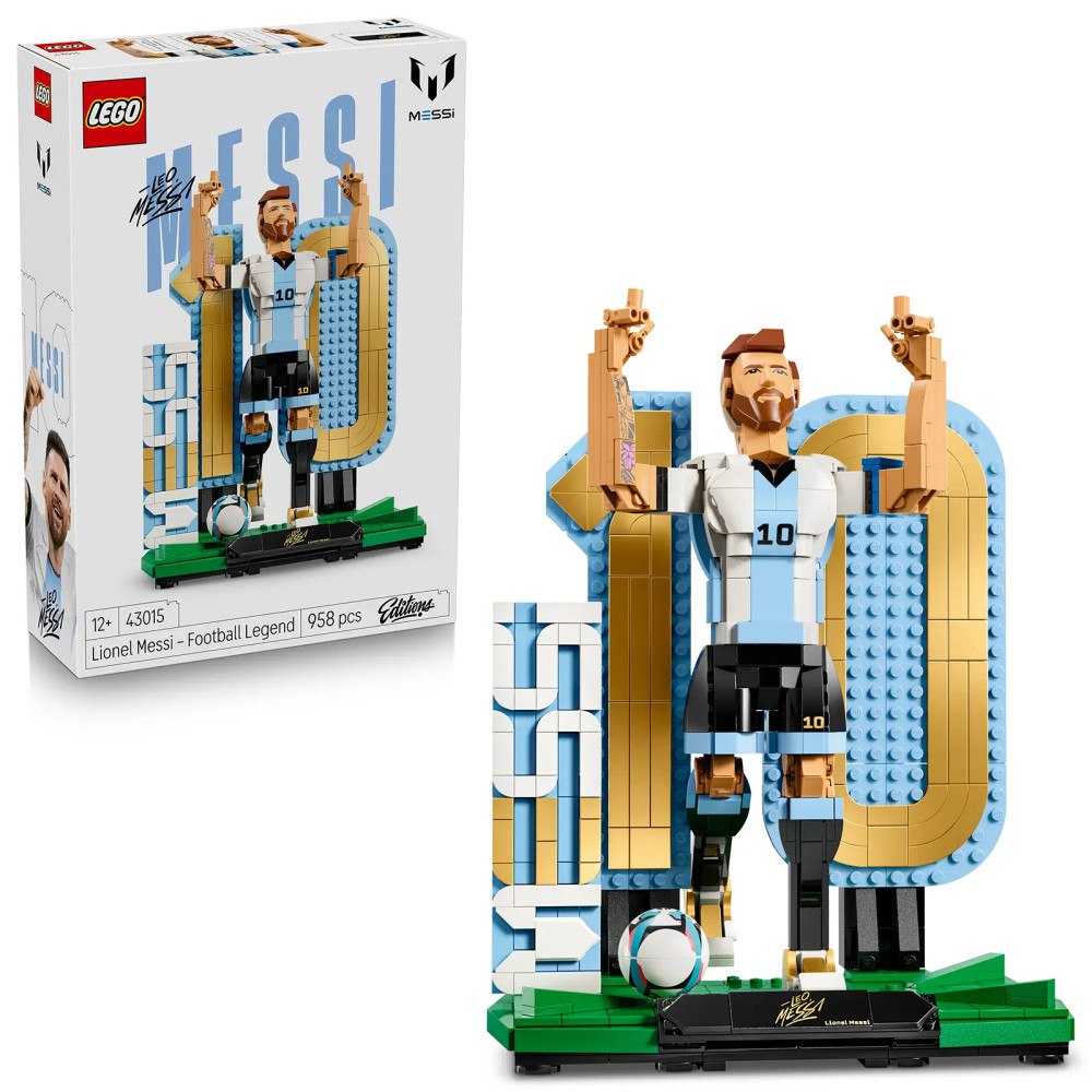 LEGO® LEGO® Editions 43015 Lionel Messi – Fotbalová legenda