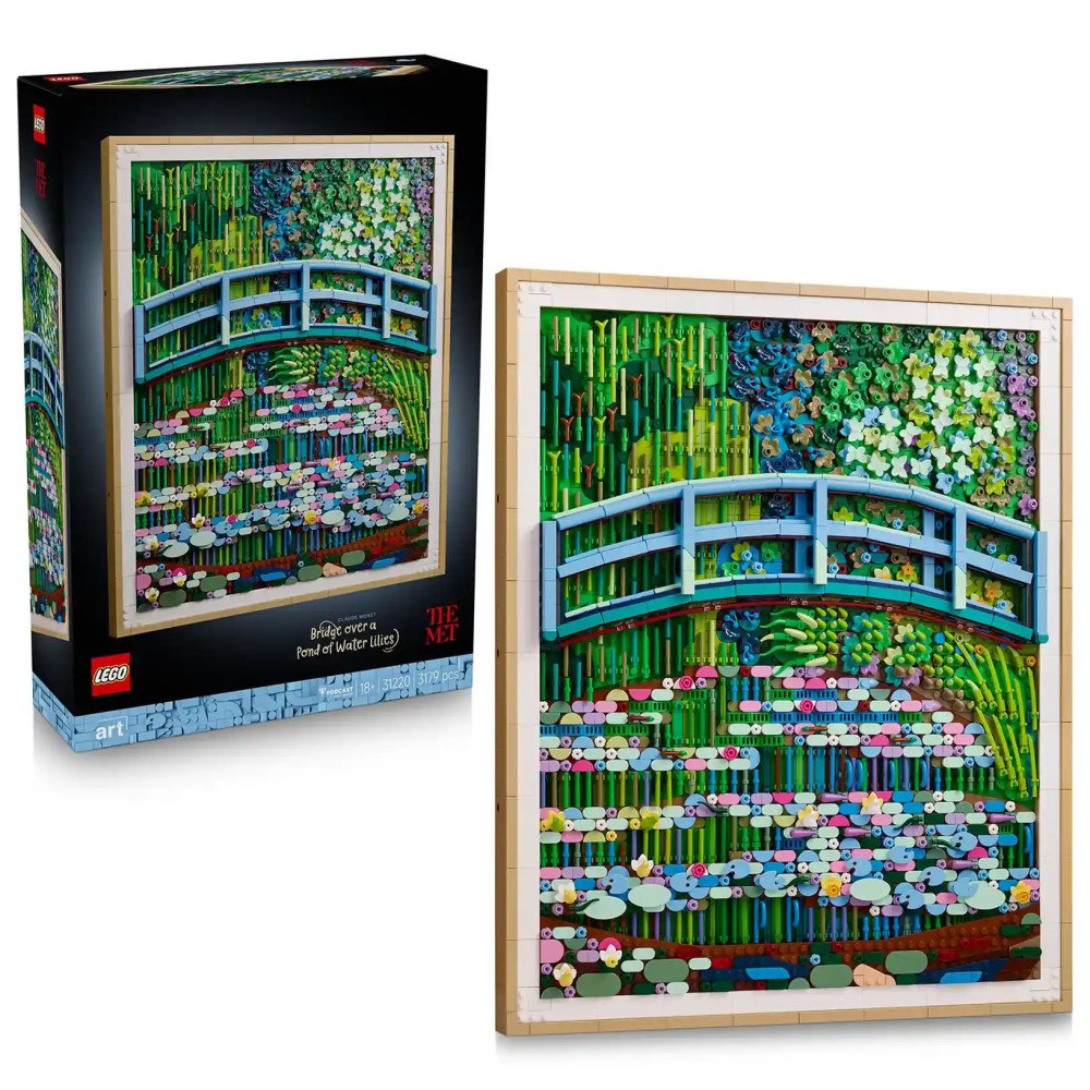 LEGO® LEGO® Art 31220 Claude Monet – Most nad jezírkem s lekníny