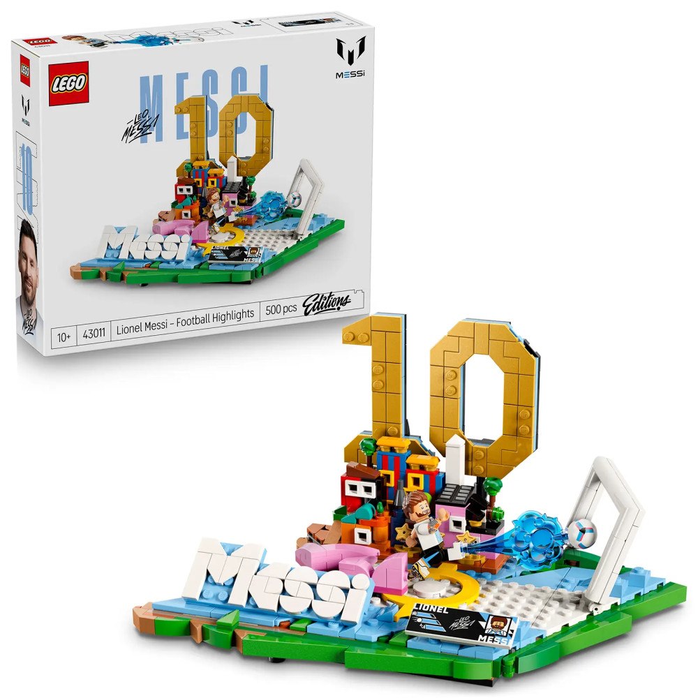 LEGO® LEGO® Editions 43011 Lionel Messi – Hvězdné momenty fotbalu