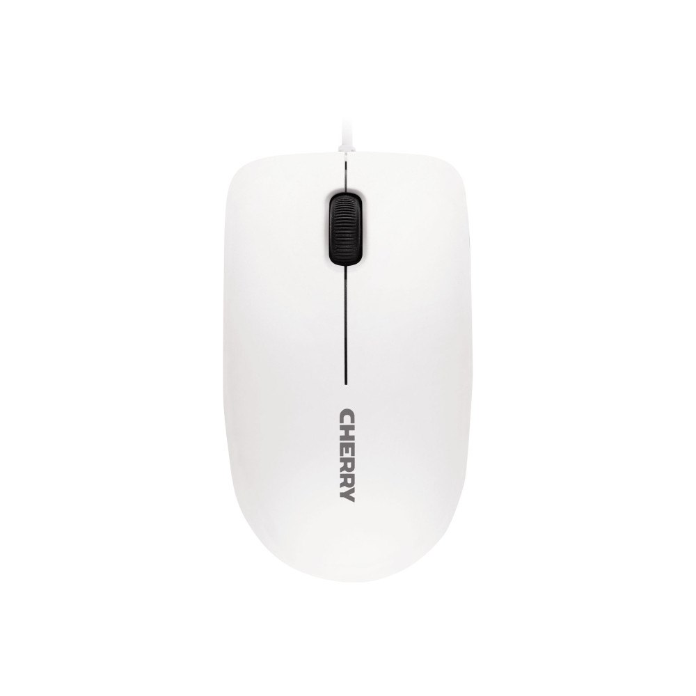 CHERRY CHERRY MC 1000 - mus - USB - vit (överdel), svart bas