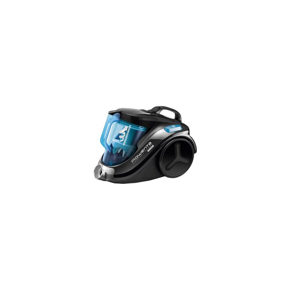 Rowenta Rowenta Compact Power Cyclonic RO3731EA - dammsugare - med behållare - blå/svart
