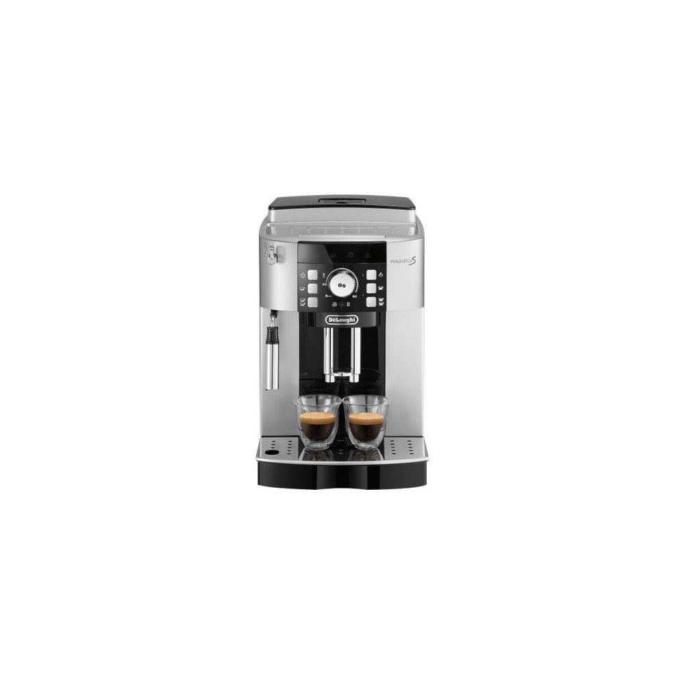 Delonghi De'Longhi Magnifica S ECAM21.116.SB - automatisk kaffekokare med mjölkskummare - 15 bar - silver/svart