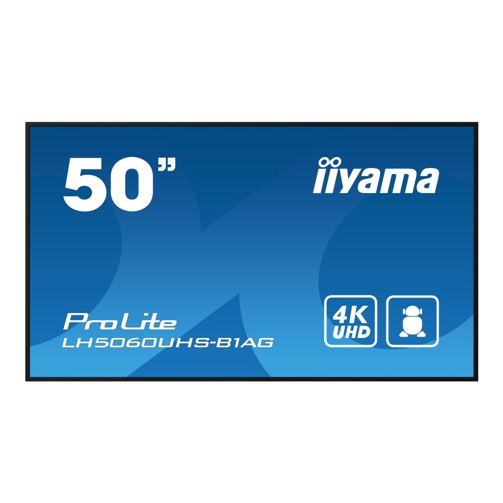 Iiyama iiyama LH5060UHS-B1AG, Digital A-board, 125,7 cm (49,5"), LE...