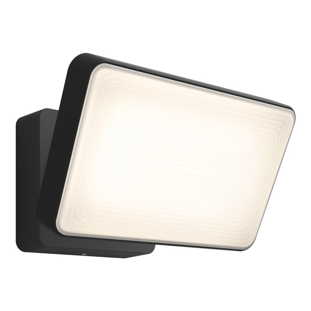 Philips Philips Hue White Welcome - vägglampa - LED x 2 - 20.5 W - varmt vitt ljus - 2700 K - svart
