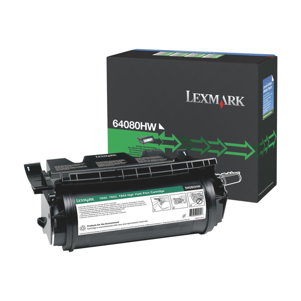 Lexmark International Lexmark - Lång livslängd - svart - original - återanvänd - tonerkassett