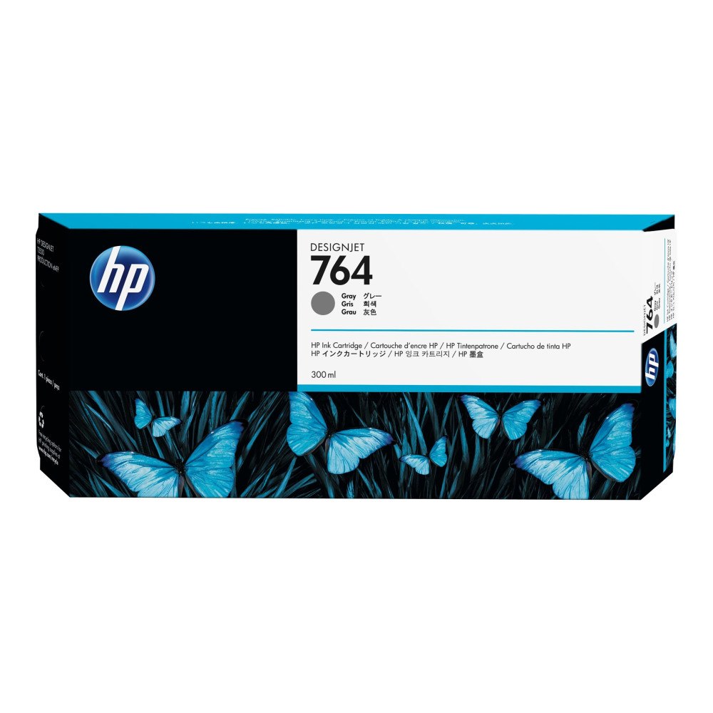 Hewlett-Packard HP 764 - grå - original - bläckpatron