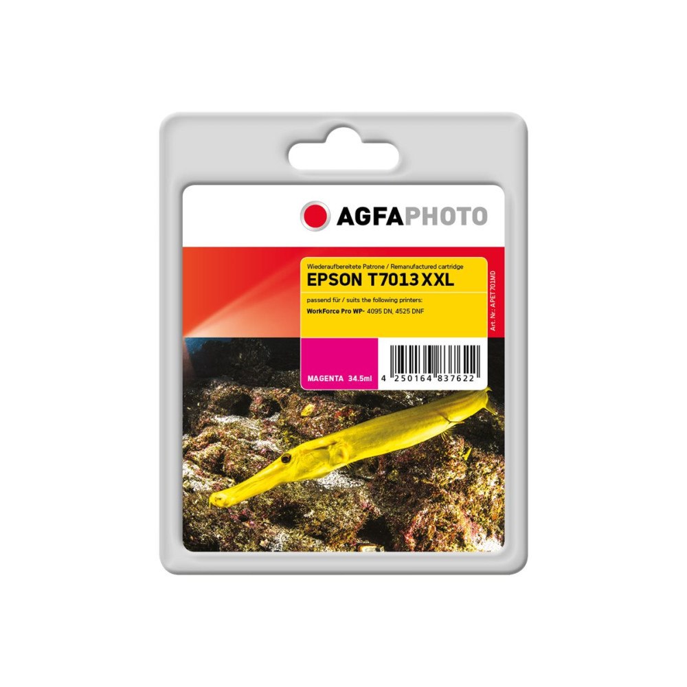 AGFAPHOTO AgfaPhoto - magenta - kompatibel - bläckpatron (alternativ för: Epson C13T70134010, Epson T7013)