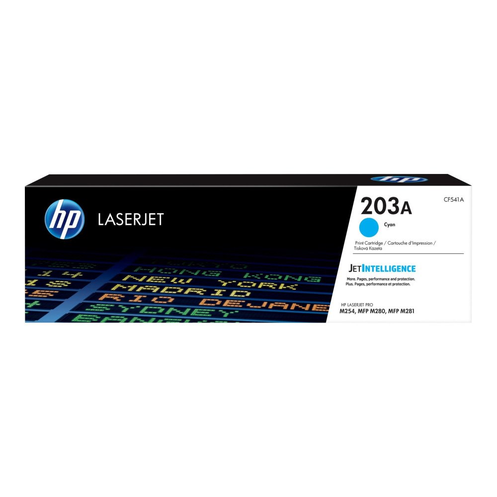 Hewlett Packard Enterprise HP 203A - cyan - original - LaserJet - tonerkassett (CF541A)