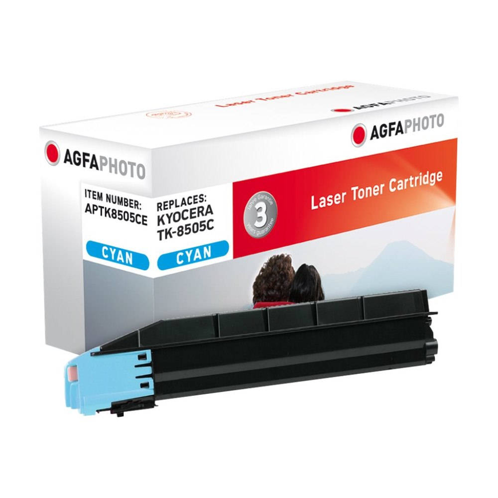 AGFAPHOTO AgfaPhoto - cyan - kompatibel - tonerkassett (alternativ för: Kyocera TK-8505C)