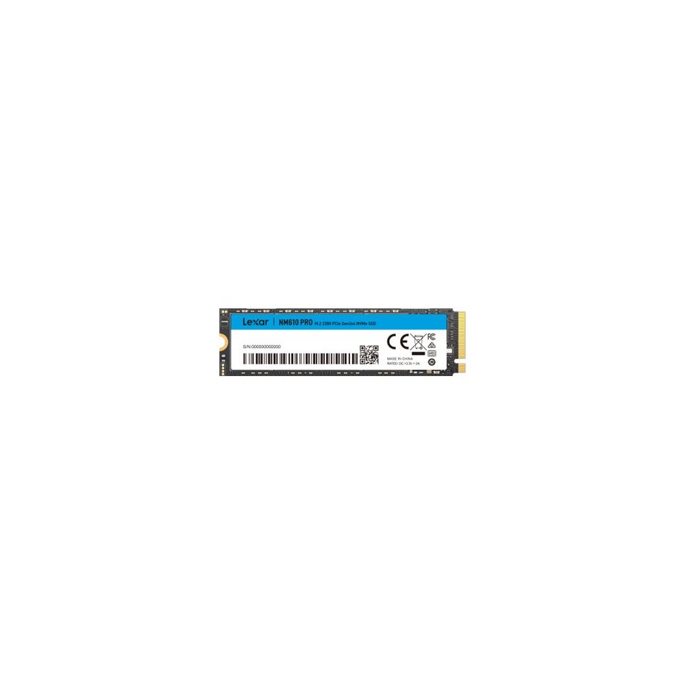 LEXAR Lexar NM610 Pro - SSD - 1 TB - PCIe 3.0 x4 (NVMe)