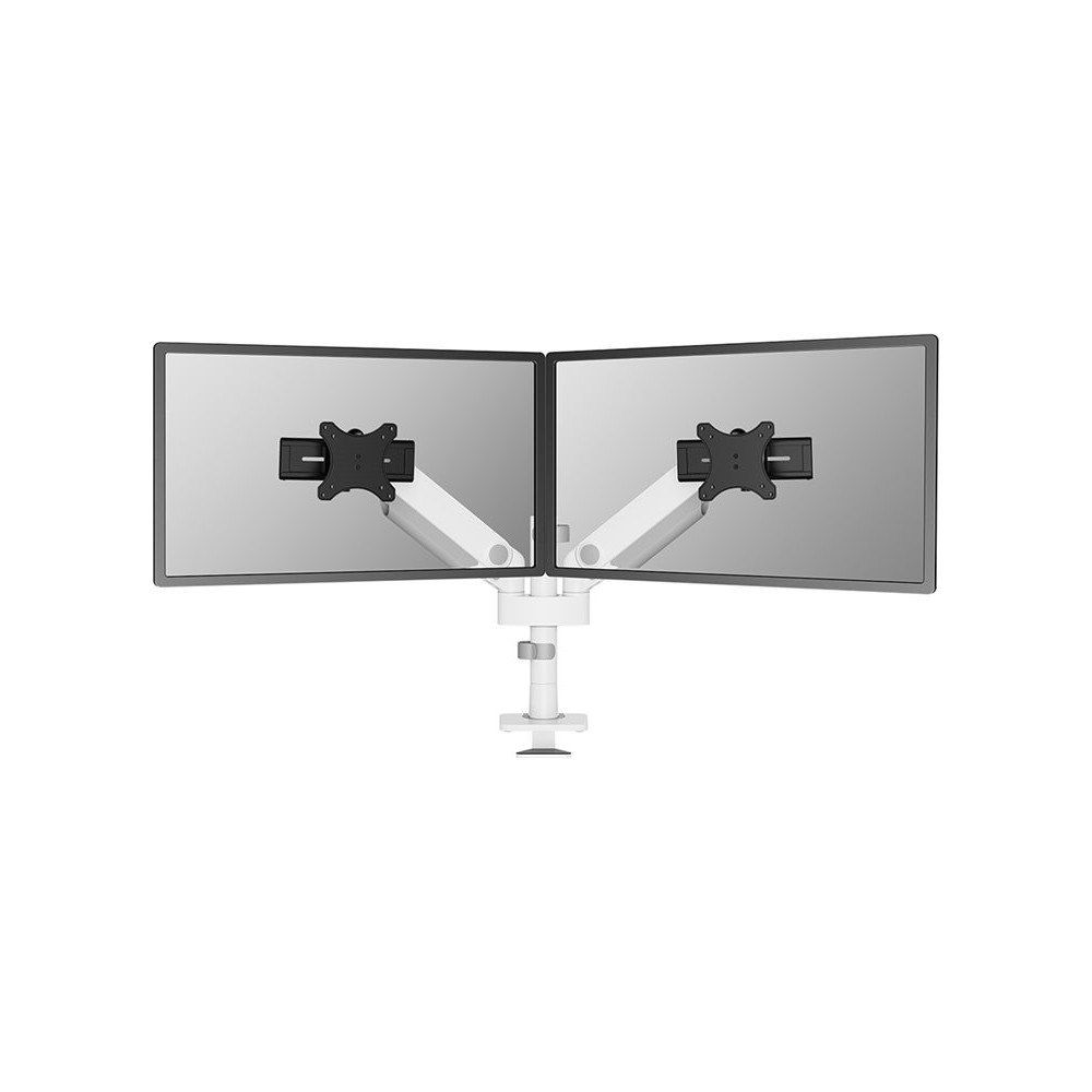 NewStar Neomounts NEXT One DS65S-950WH2 monteringssats - fullständig rörelse - för 2 LCD-bildskärmar - vit