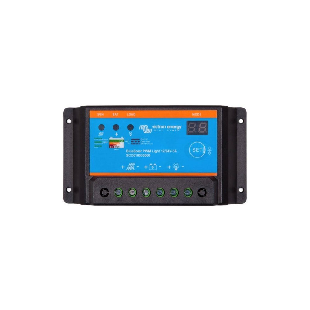 Victron Energy Victron Energy solcellsregulator 12/24V-20A BlueSolar PWM-Li...