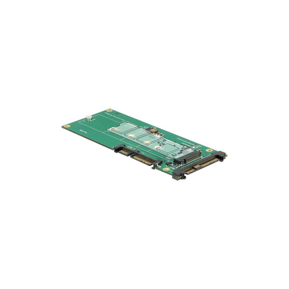 DeLOCK Delock - gränssnittsadapter - M.2 Card - SATA 6Gb/s, U.2